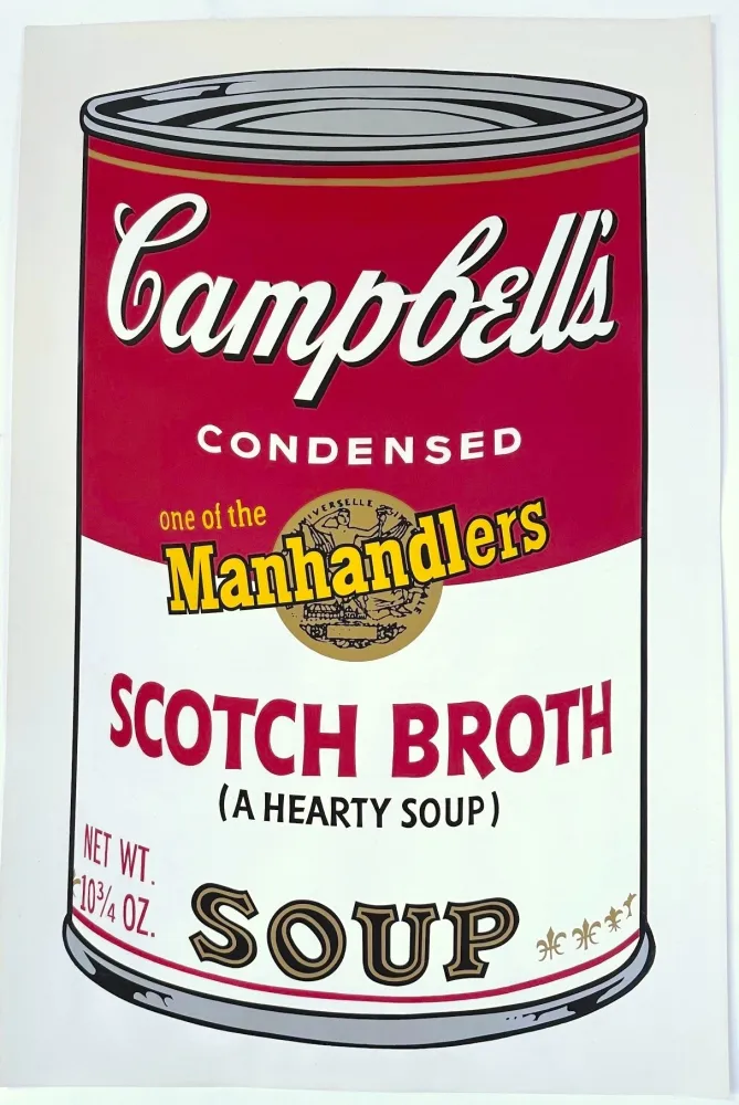 Serigrafía Warhol - Campbell's Soup II: Scotch Broth