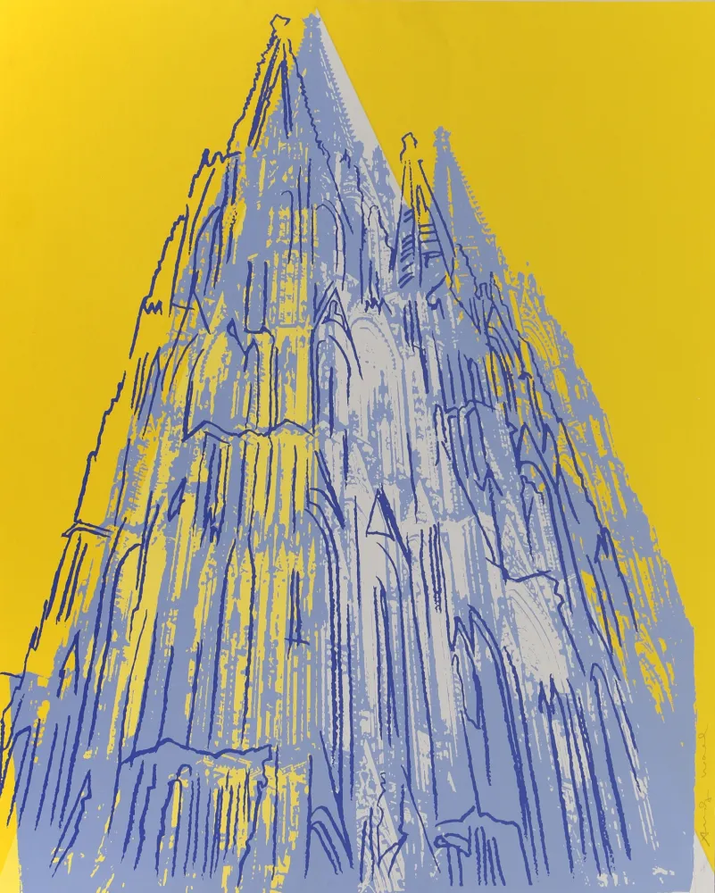 Serigrafía Warhol - Cologne Cathedral FS II.363