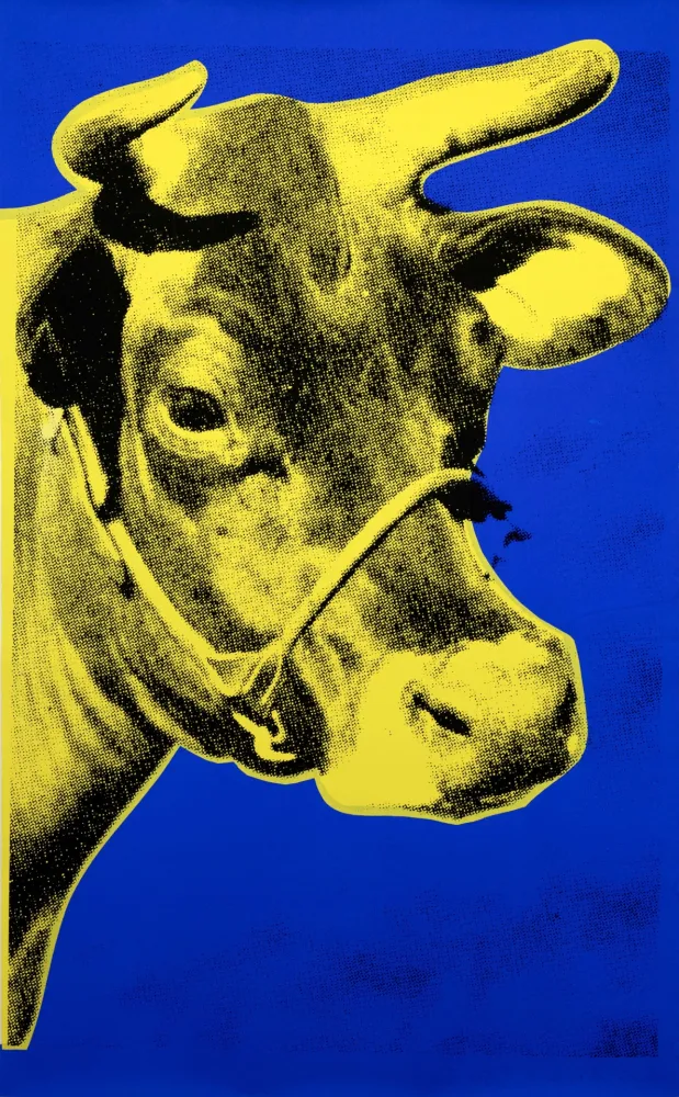 Serigrafía Warhol - Cow (FS II.12)