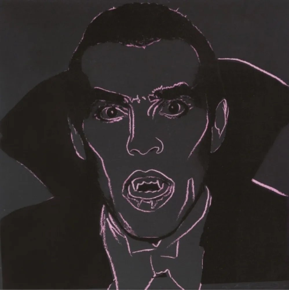 Serigrafía Warhol - Dracula