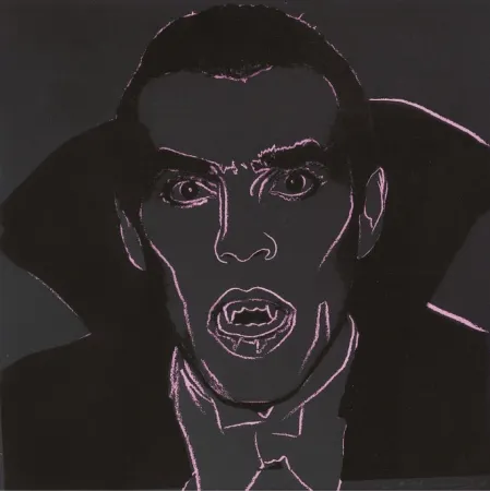 Serigrafía Warhol - Dracula