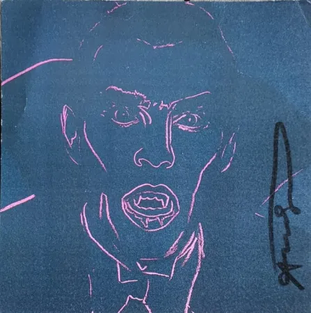Serigrafía Warhol - Dracula 