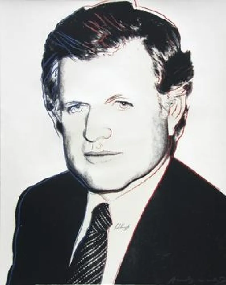 Serigrafía Warhol - Edward Kennedy  