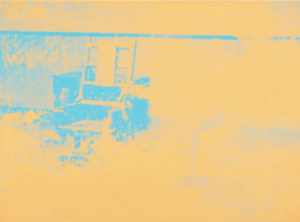 Serigrafía Warhol - Electric Chair