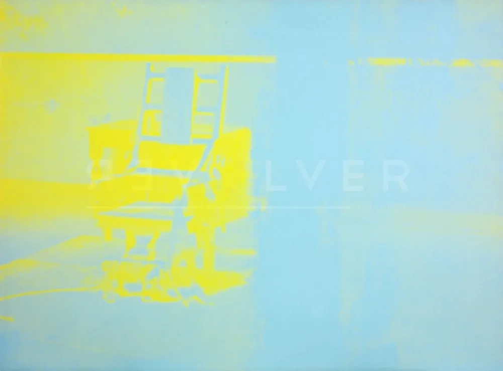 Serigrafía Warhol - Electric Chair (FS II.77)