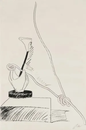 Serigrafía Warhol - Flowers (Black and White), FS II.101