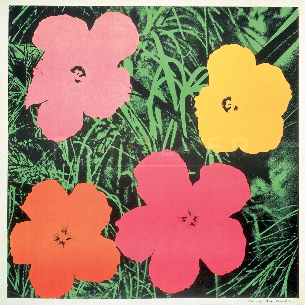 Serigrafía Warhol - Flowers (FS II.6)