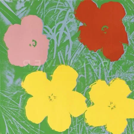 Serigrafía Warhol -  Flowers (FS II.65) by Andy Warhol 