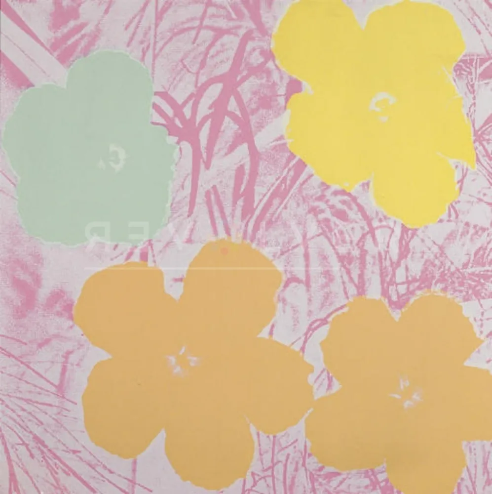Serigrafía Warhol - Flowers (FS II.70)