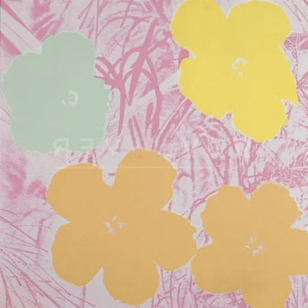 Serigrafía Warhol - Flowers (FS II.70)