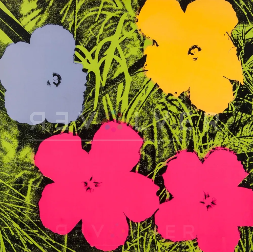 Serigrafía Warhol - Flowers (FS II.73)