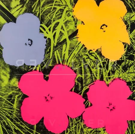 Serigrafía Warhol - Flowers (FS II.73)