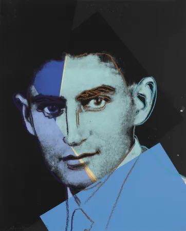 Serigrafía Warhol - Franz Kafka