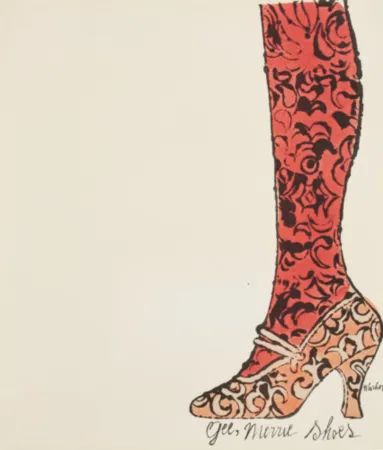 Múltiple Warhol - Gee, Merrie Shoes