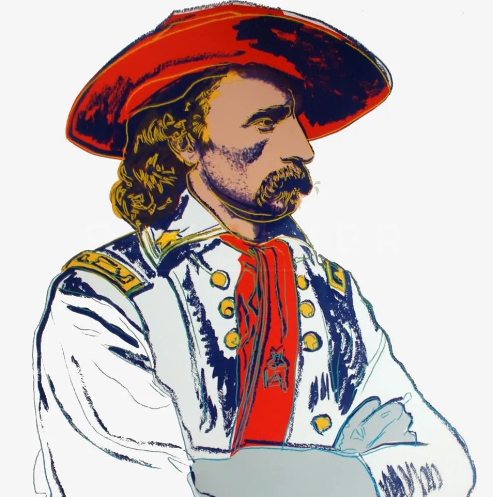 Serigrafía Warhol -  General Custer (FS II.379)