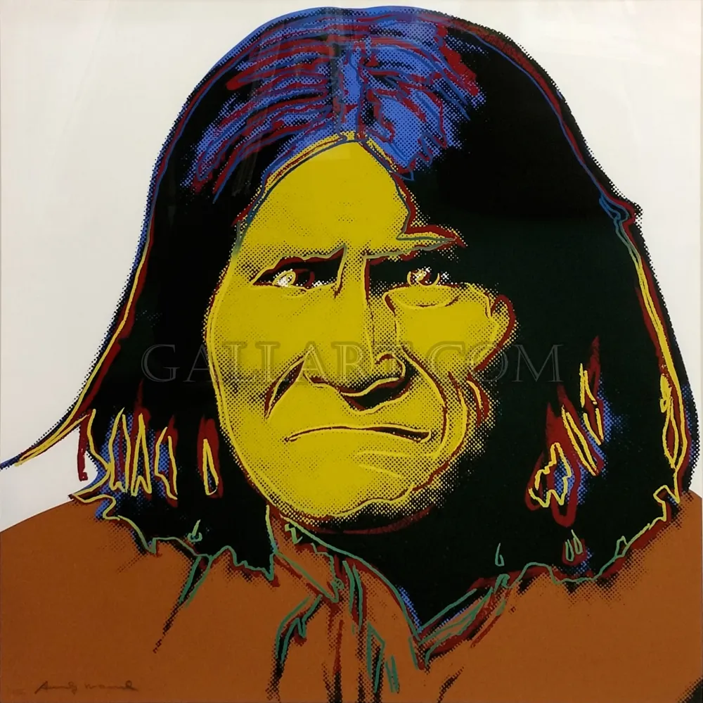 Serigrafía Warhol - GERONIMO FS II.384