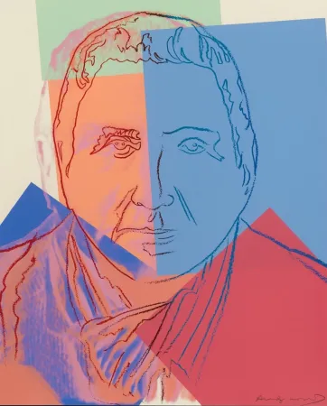 Serigrafía Warhol - Gertrude Stein (FS II.227) 