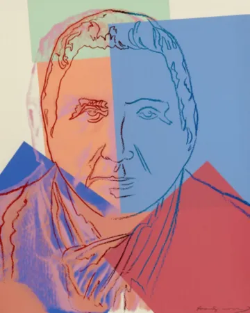 Serigrafía Warhol - Gertrude Stein (FS II.227)