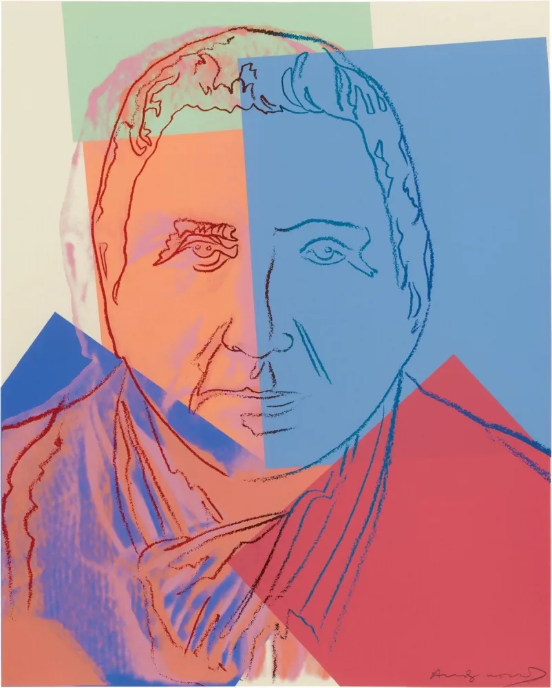 Serigrafía Warhol - Gertrude Stein (FS II.227) 