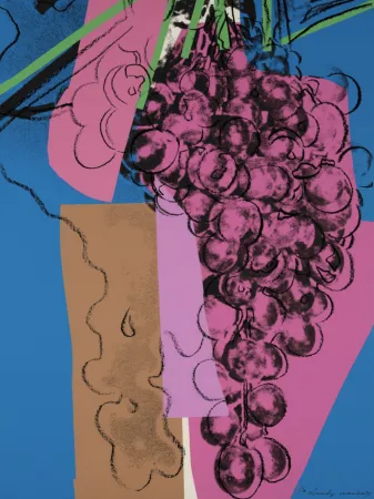 Serigrafía Warhol - Grapes (FS II.192)