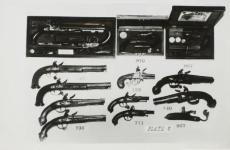 Múltiple Warhol - Gun Collection Photgraph