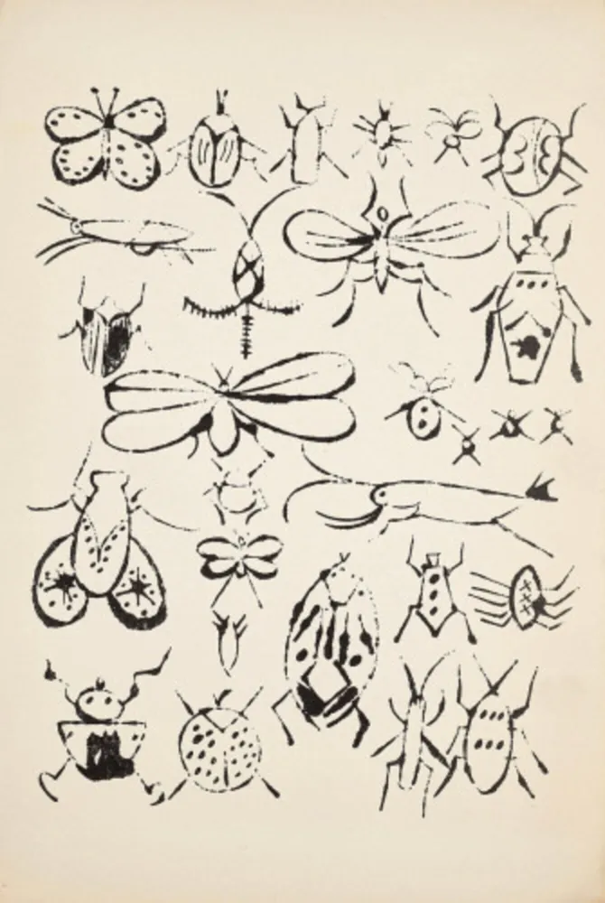 Litografía Warhol - Happy Bug Day