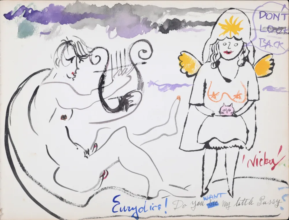 Litografía Warhol - In the Bottom of My Garden (B), 1956