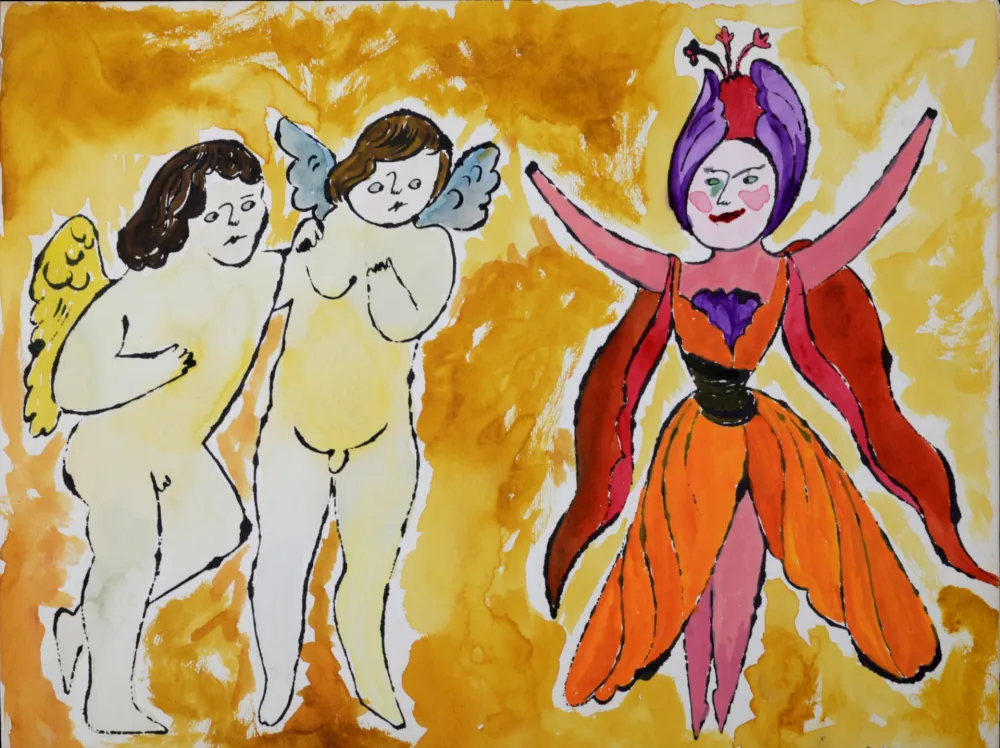 Litografía Warhol - In the Bottom of My Garden (I), 1956