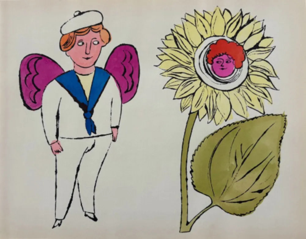 Litografía Warhol - In The Bottom of my Garden IV.87A, CA