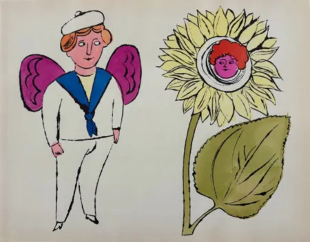 Litografía Warhol - In The Bottom of my Garden IV.87A, CA