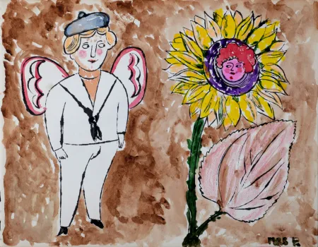 Litografía Warhol - In the Bottom of My Garden (K), 1956