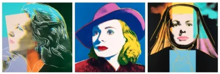 Serigrafía Warhol - Ingrid Bergman Portfolio