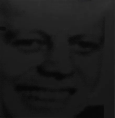 Múltiple Warhol - JFK (Black)