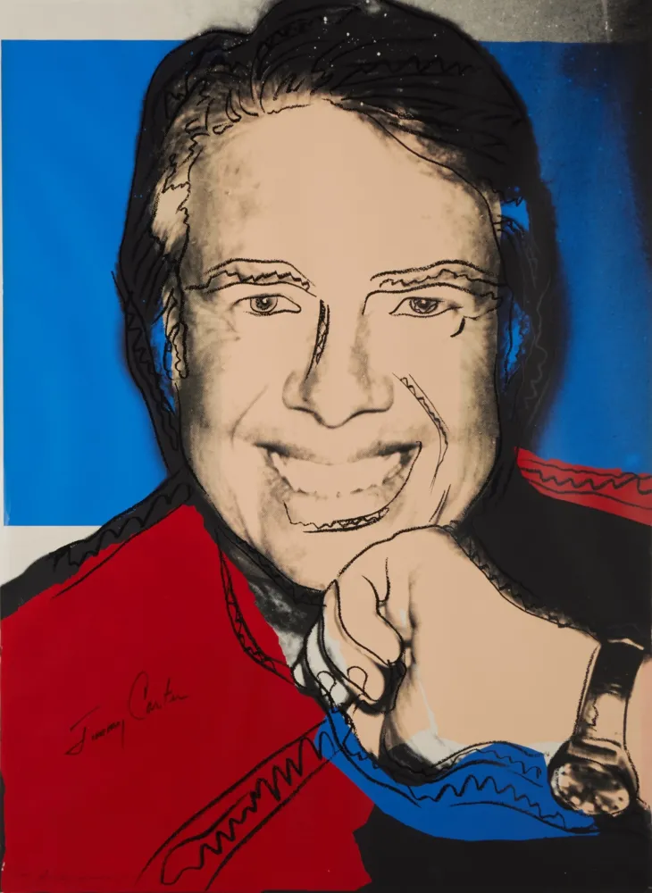 Serigrafía Warhol - Jimmy Carter II (FS II.151)