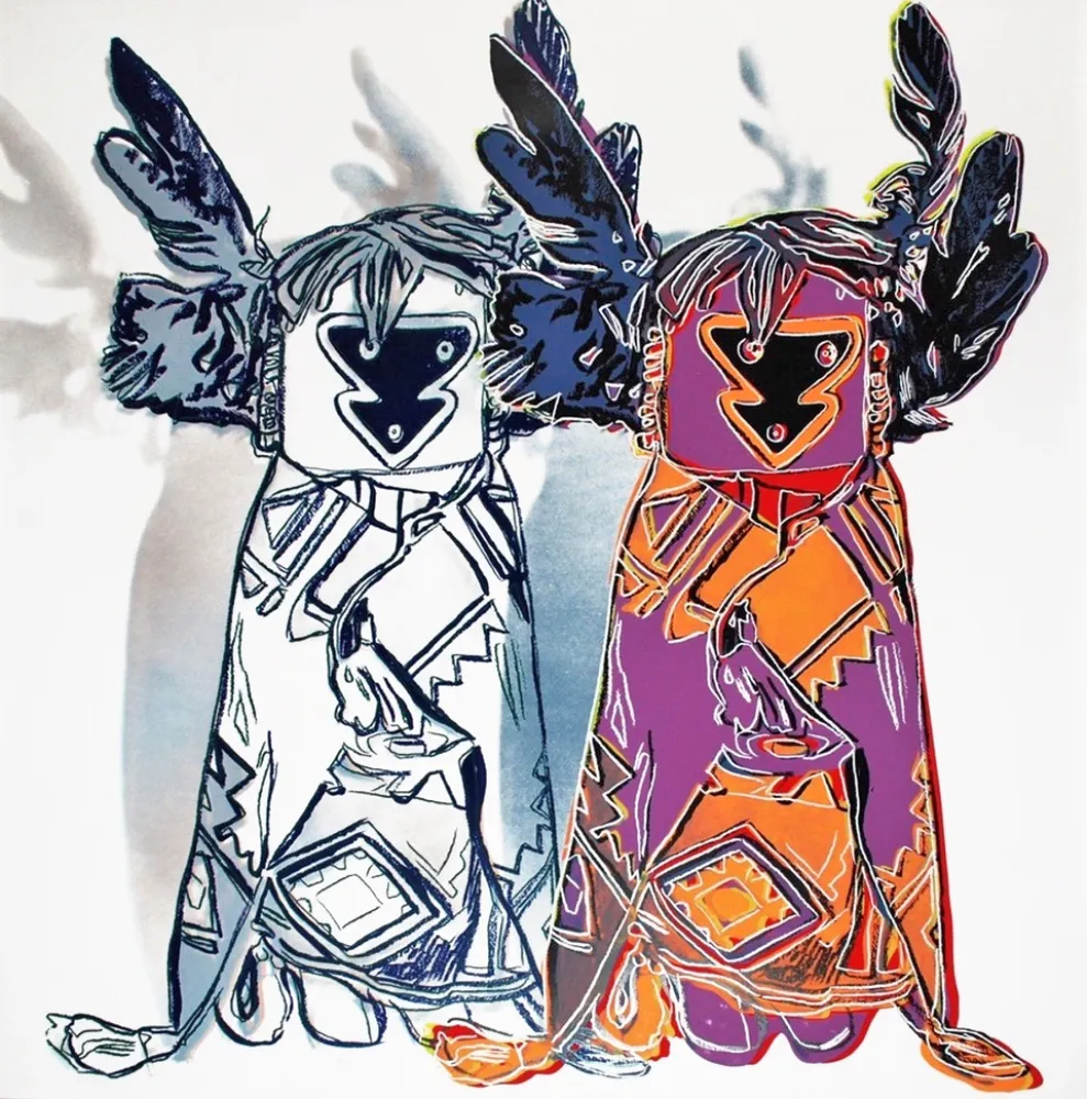Serigrafía Warhol - Kachina Dolls (FS II.381)