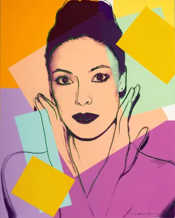 Serigrafía Warhol - Karen Kain 236 (Trial Proof)