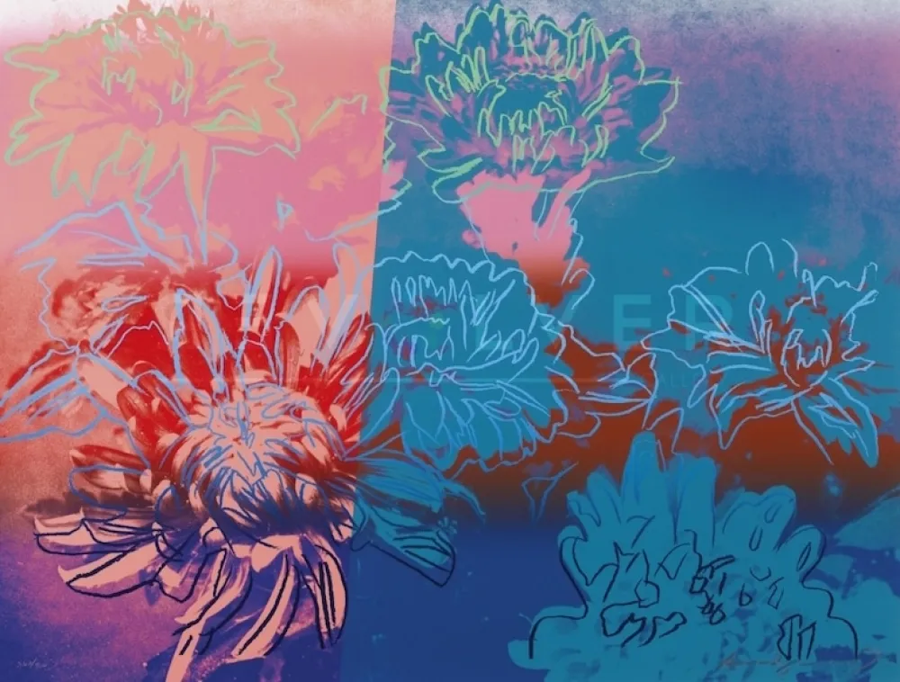 Serigrafía Warhol - Kiku (FS II.309)