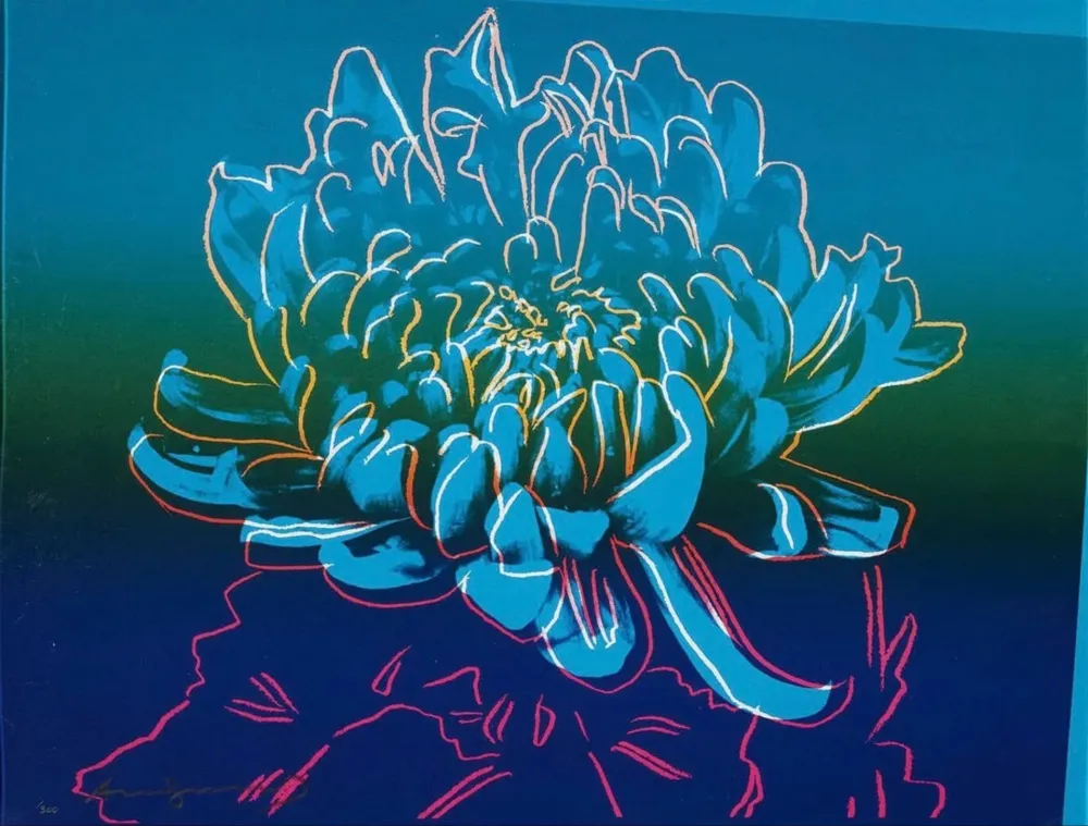 Serigrafía Warhol - Kiku, II.307