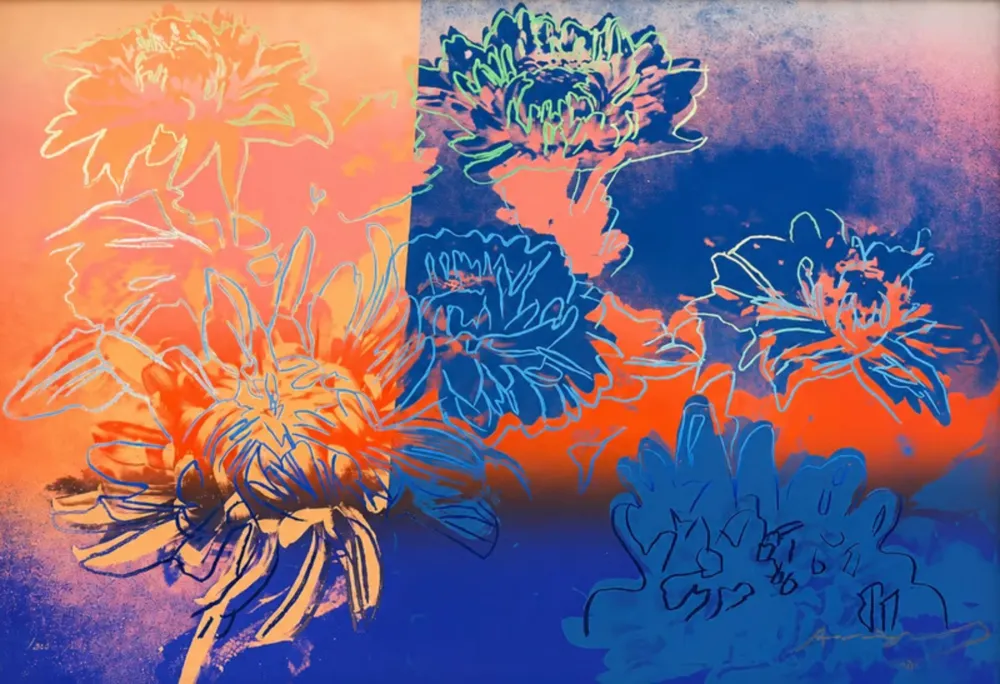 Serigrafía Warhol - Kiku, II.309
