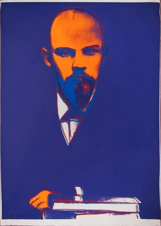 Serigrafía Warhol - Lenin 402 Trial Proof by Andy Warhol