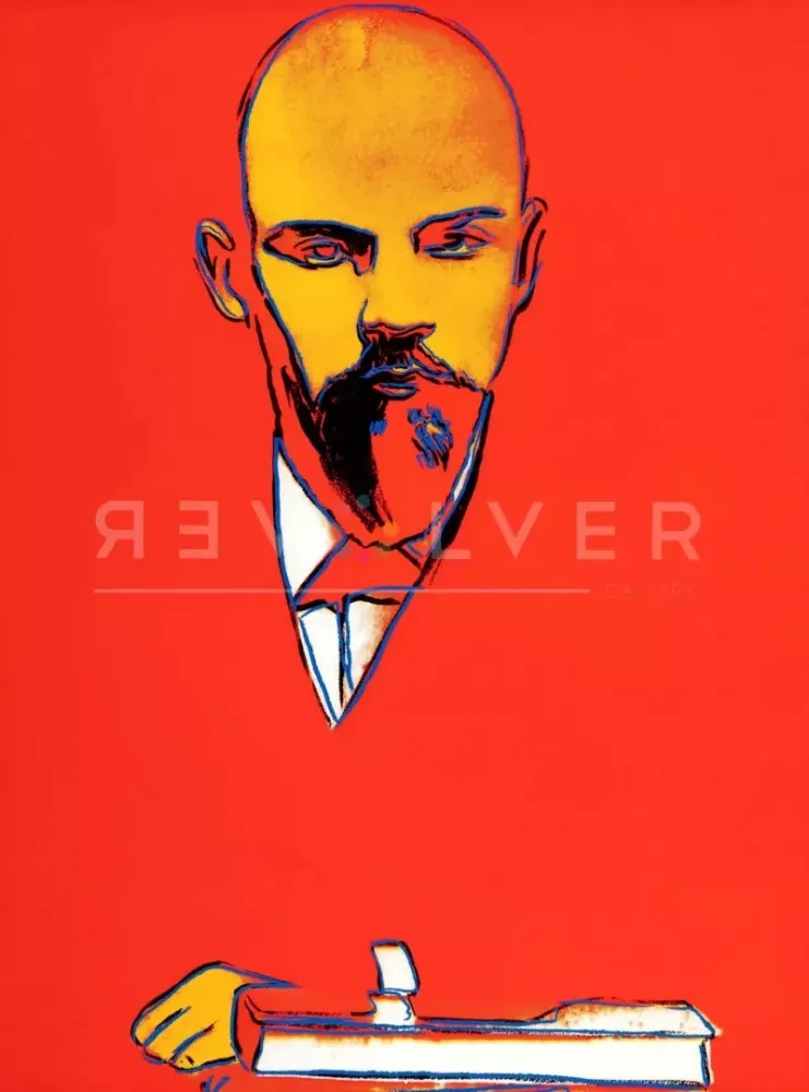Serigrafía Warhol - Lenin (Red) FS II.403