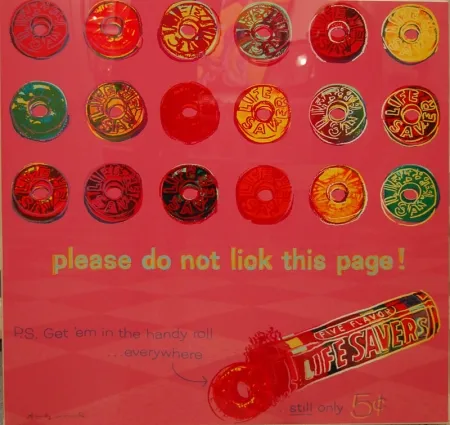 Serigrafía Warhol - Life Savers (FS-II.353)