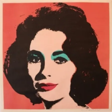 Litografía Warhol - Liz 7 by Andy Warhol 