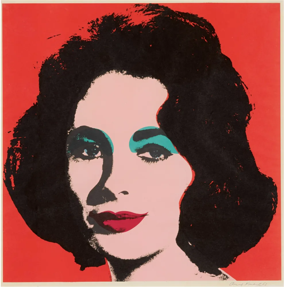 Serigrafía Warhol - Liz Taylor 7