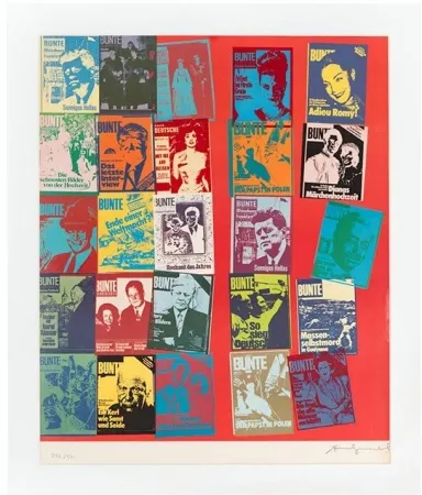 Serigrafía Warhol - Magazine and History, FS II.304 A