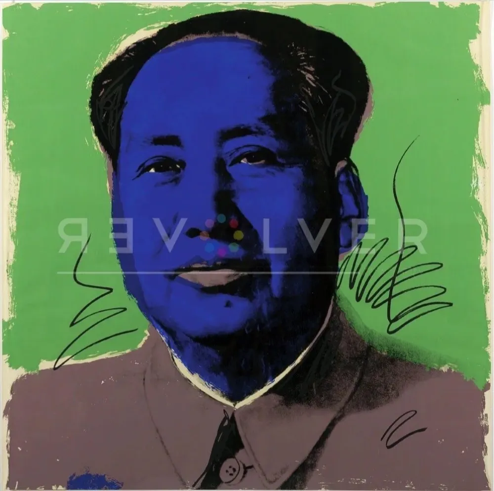 Serigrafía Warhol - Mao 90