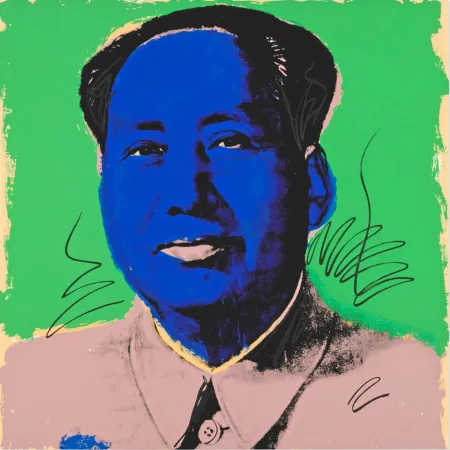 Serigrafía Warhol - Mao 90