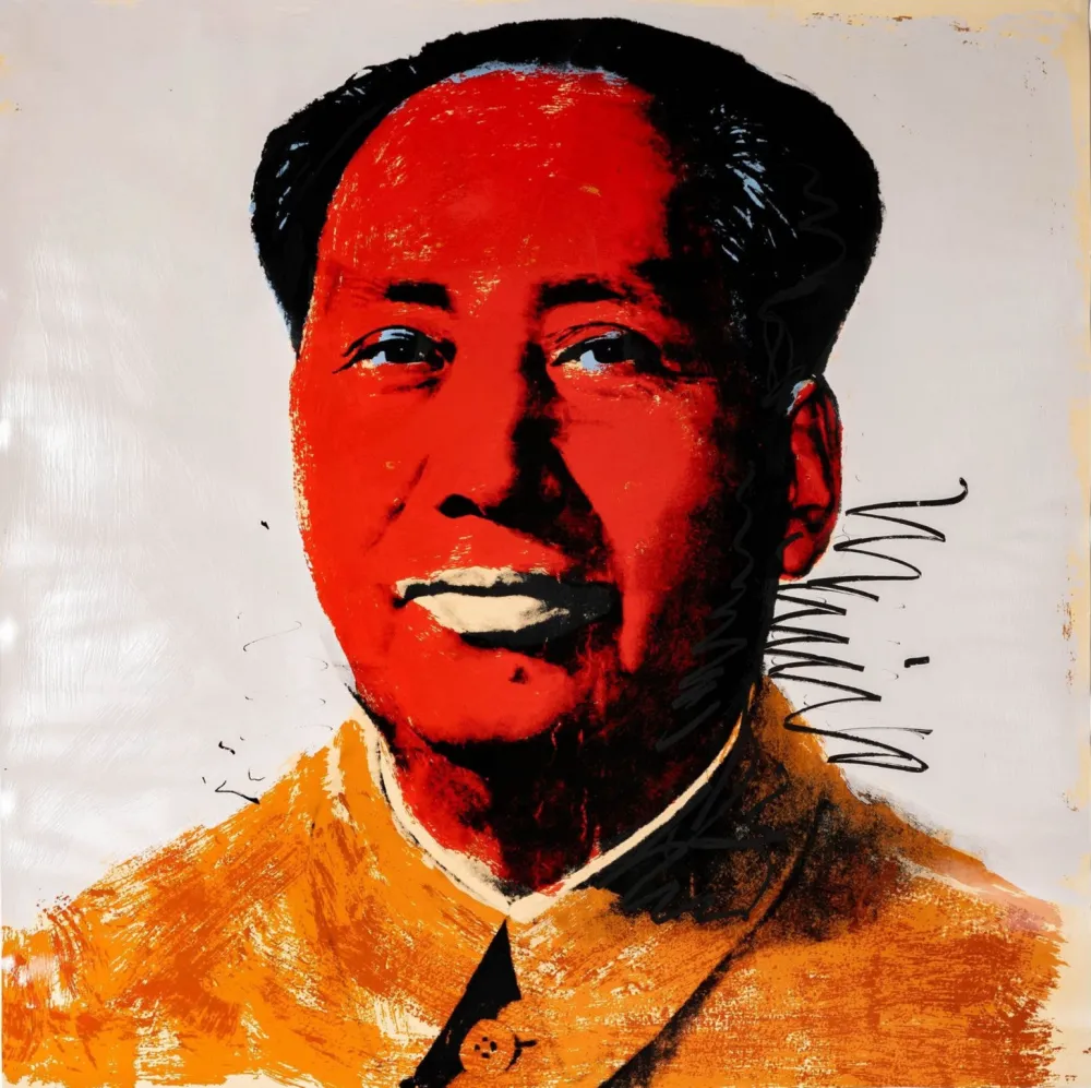 Serigrafía Warhol - Mao 96