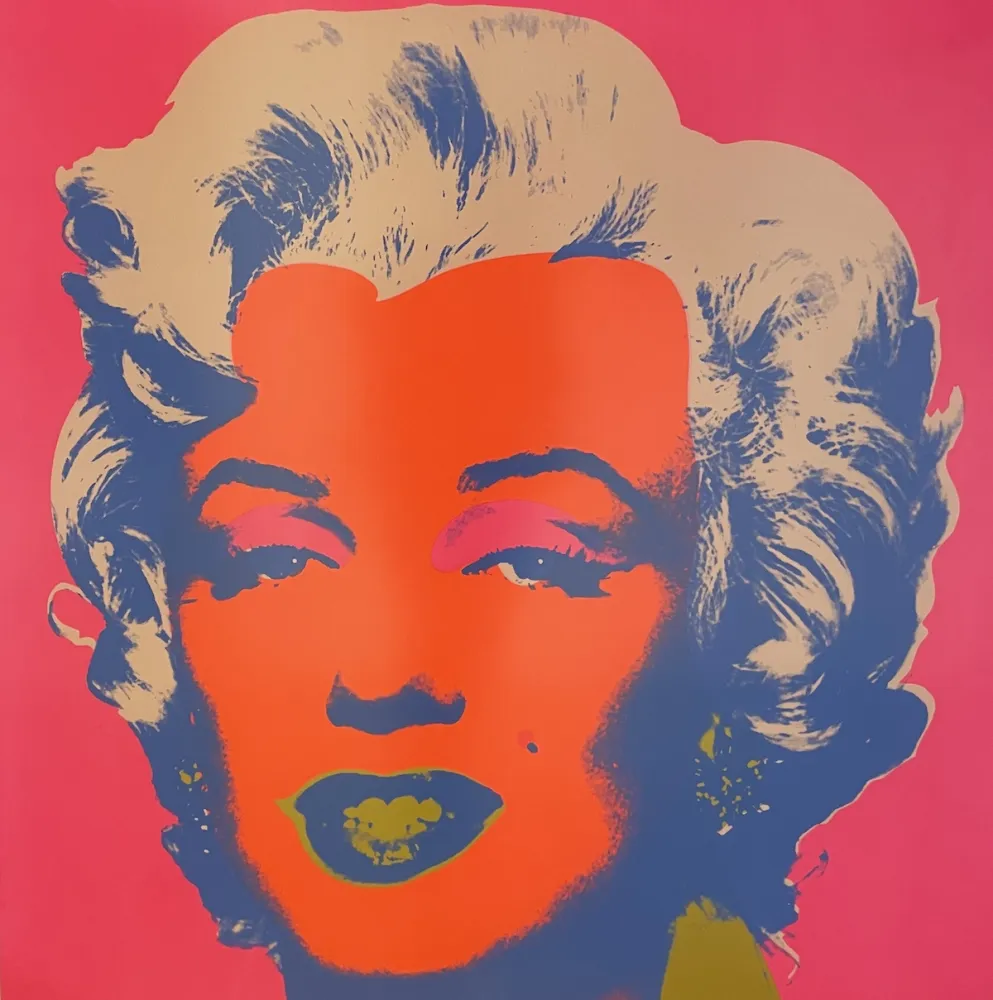 Serigrafía Warhol - Marilyn Monroe 