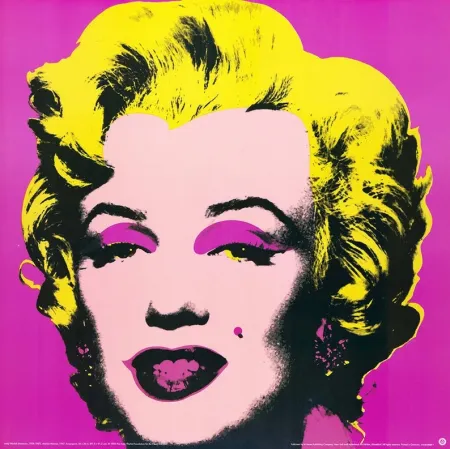 Serigrafía Warhol - Marilyn Monroe poster